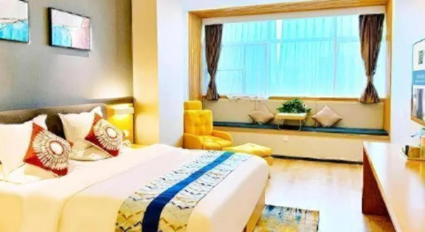 Bed in Holiday Inn Express Jinan Exhibition Center By IHG