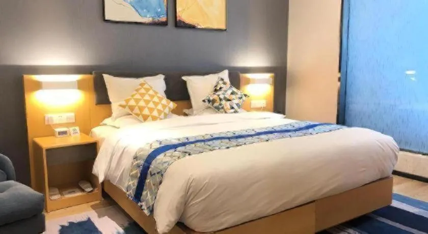 Bed in Holiday Inn Express Jinan Exhibition Center By IHG