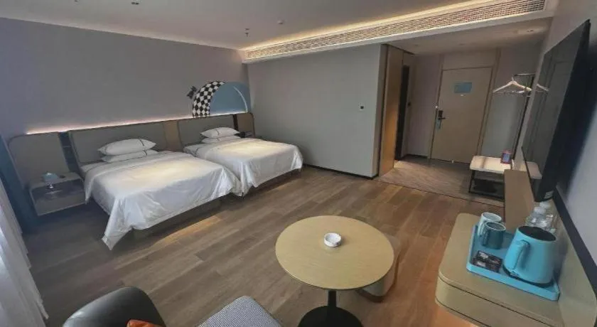 Bed in City Comfort Inn Hengyang Dayang Department Lianhu Plaza