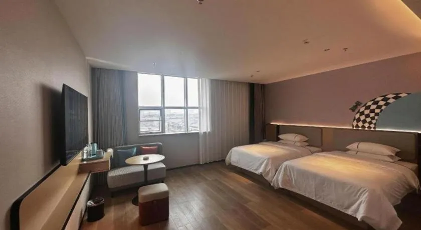 Bed in City Comfort Inn Hengyang Dayang Department Lianhu Plaza