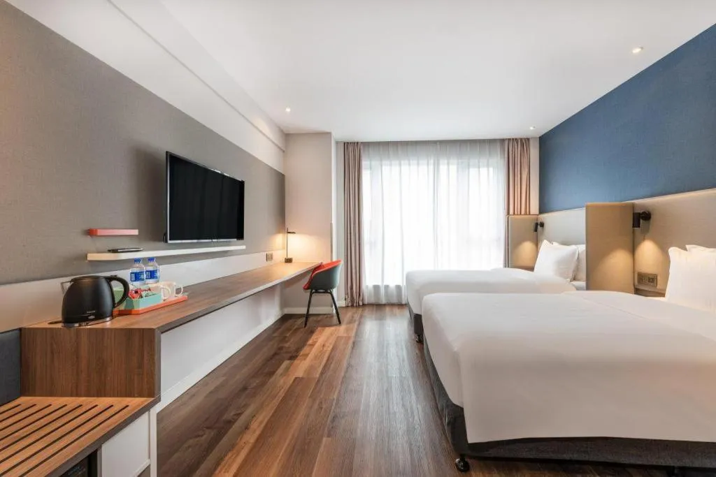 Bed in Holiday Inn Express Guiyang Century City Mall By IHG