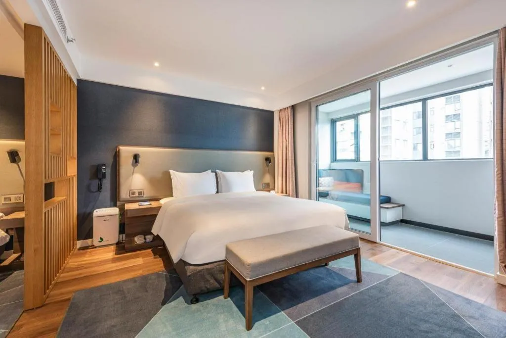 Bed in Holiday Inn Express Guiyang Century City Mall By IHG