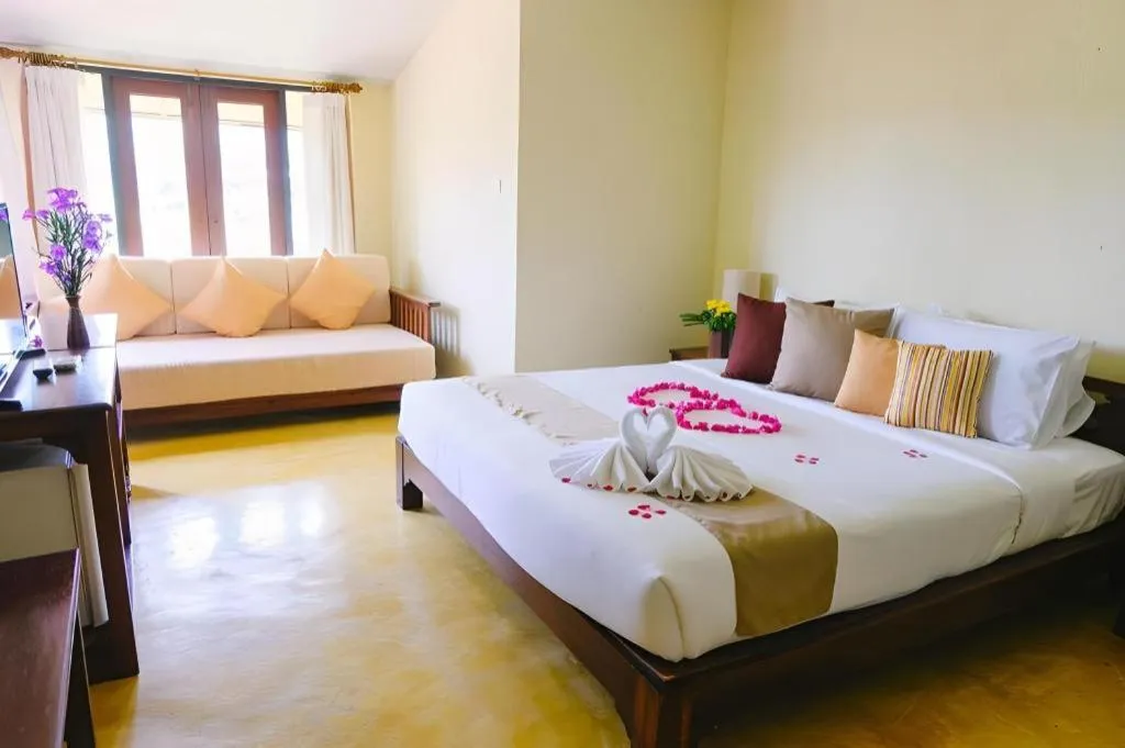 Bed in Pai Hotsprings Spa Resort