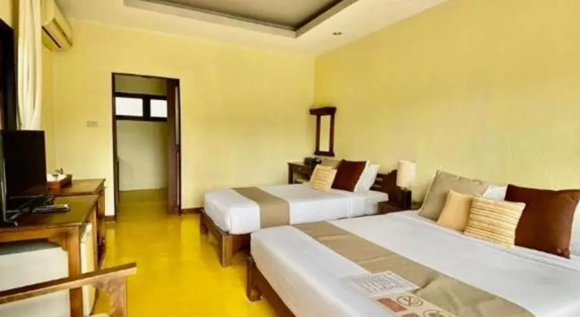 Bed in Pai Hotsprings Spa Resort