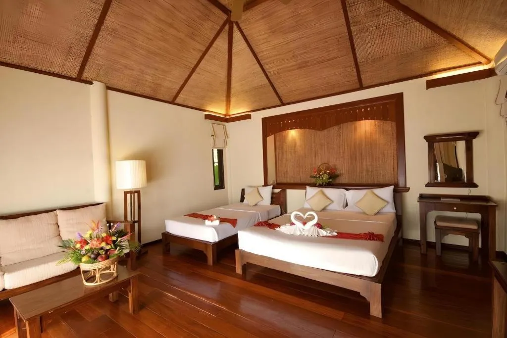 Bed in Pai Hotsprings Spa Resort