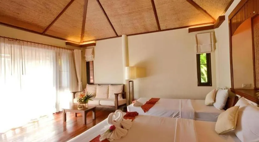 Bed in Pai Hotsprings Spa Resort