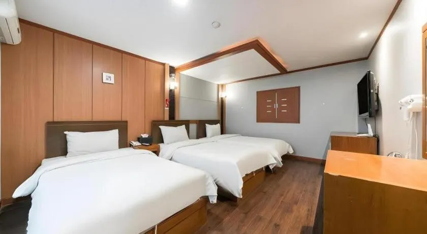 Bed in Hotel J Suwon