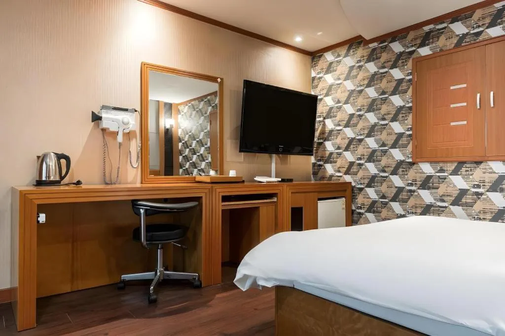 Bed in Hotel J Suwon