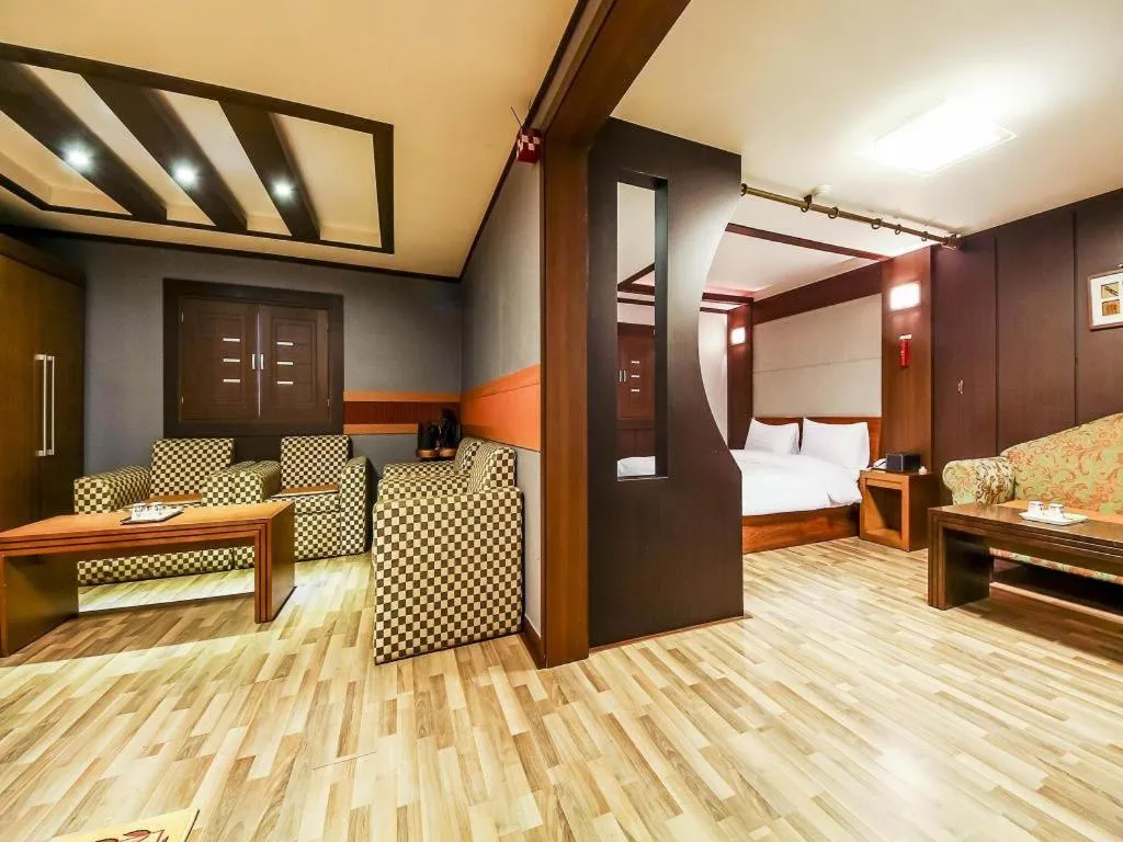 Bed in Hotel J Suwon