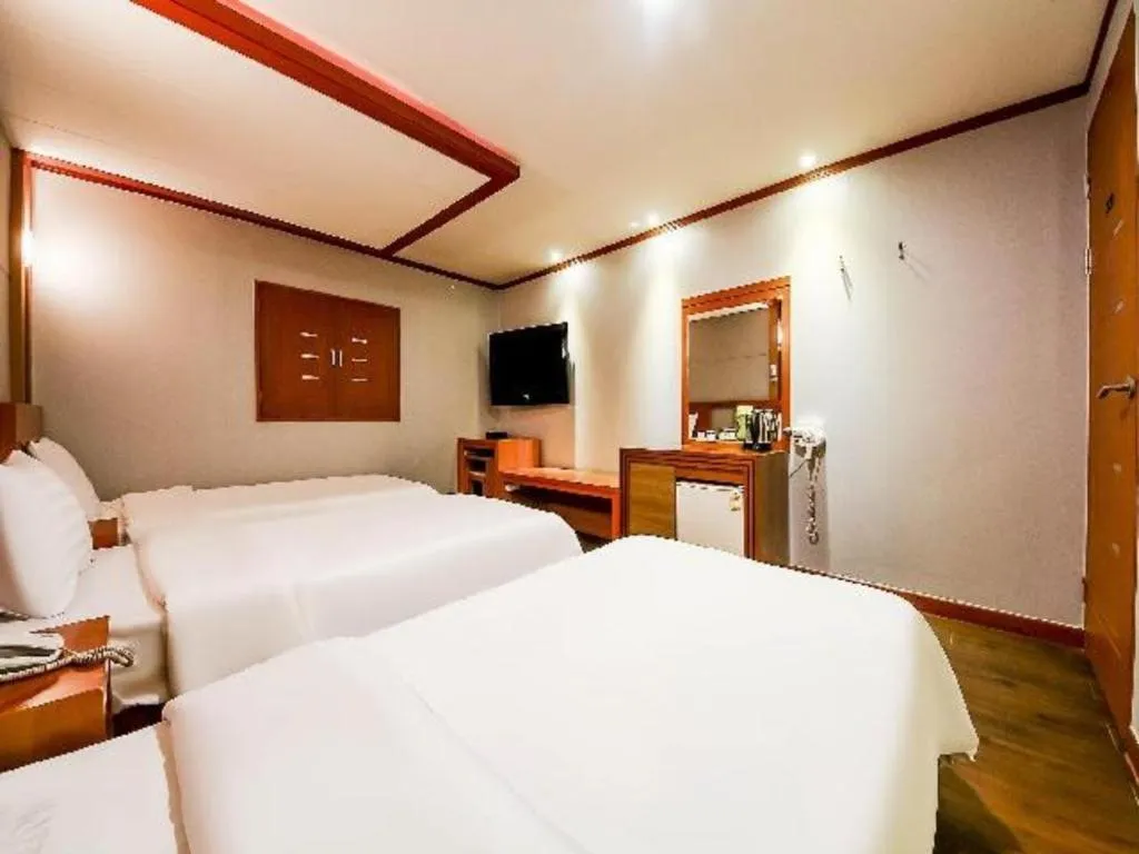 Bed in Hotel J Suwon