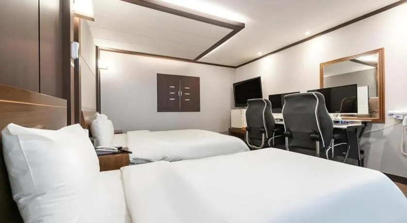 Bed in Hotel J Suwon