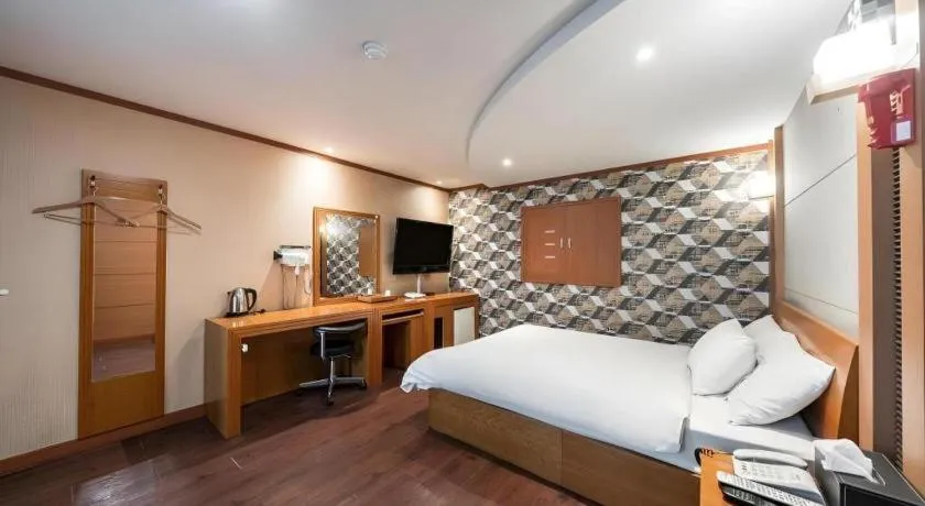 Bed in Hotel J Suwon