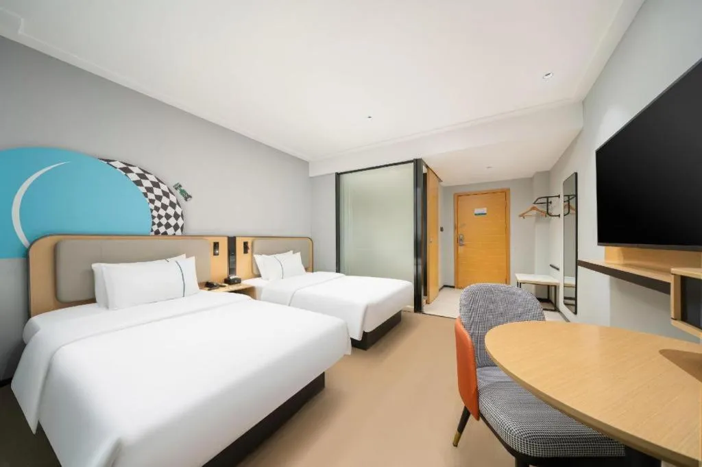 Bed in City Comfort Inn Nanning Normal University Changgang Road Metro Station