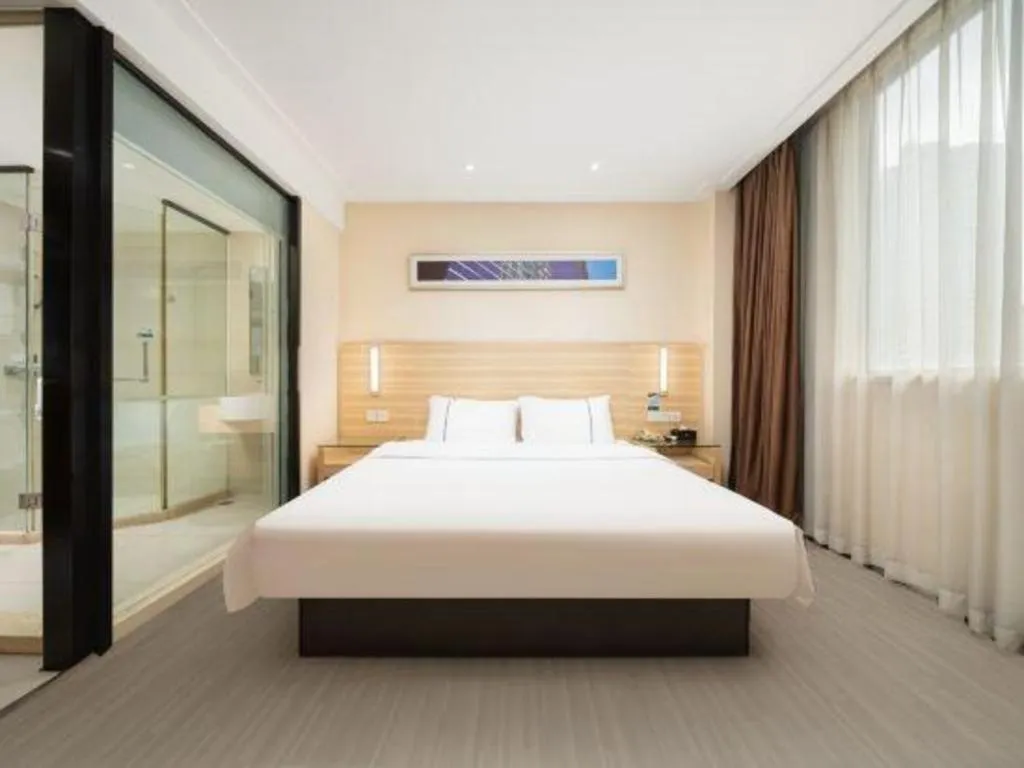 Bed in City Comfort Inn Nanning Normal University Changgang Road Metro Station