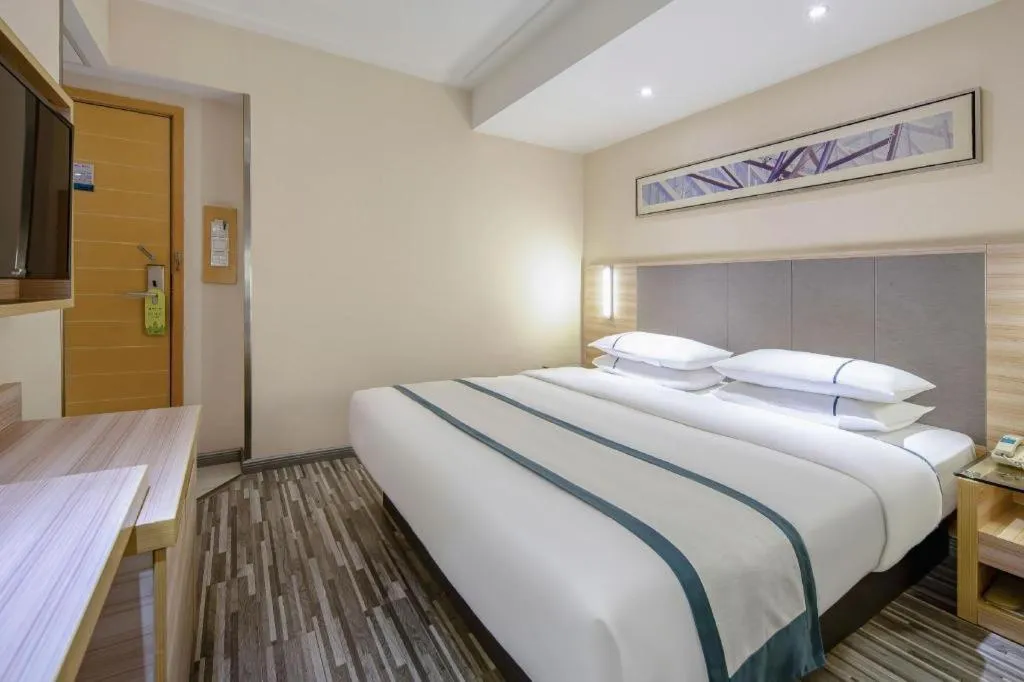 Bed in City Comfort Inn Nanning Normal University Changgang Road Metro Station