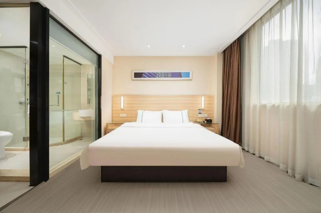 Bed in City Comfort Inn Nanning Normal University Changgang Road Metro Station