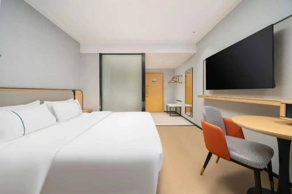 Bed in City Comfort Inn Nanning Normal University Changgang Road Metro Station