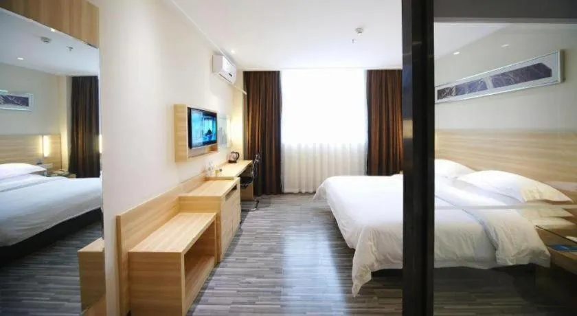 Bed in City Comfort Inn Nanning Normal University Changgang Road Metro Station