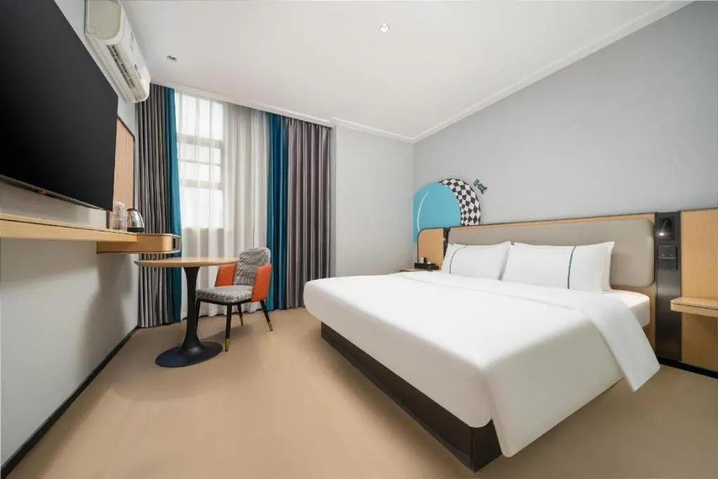 Bed in City Comfort Inn Nanning Normal University Changgang Road Metro Station