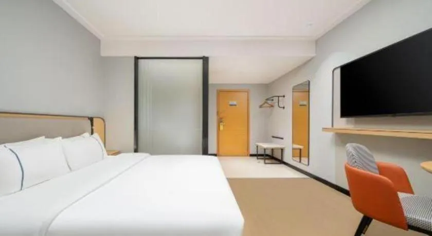 Bed in City Comfort Inn Nanning Normal University Changgang Road Metro Station