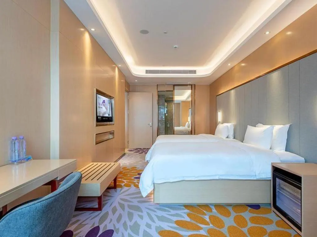 Bed in Lavande Hotels Guangzhou Zhihui City