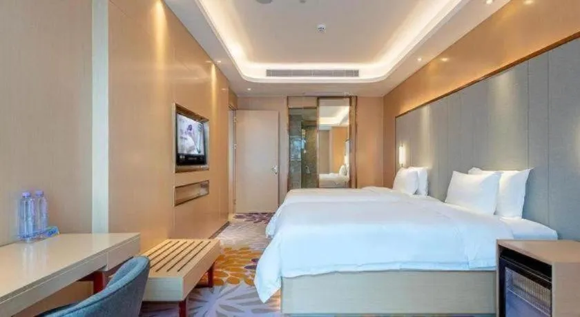 Bed in Lavande Hotels Guangzhou Zhihui City
