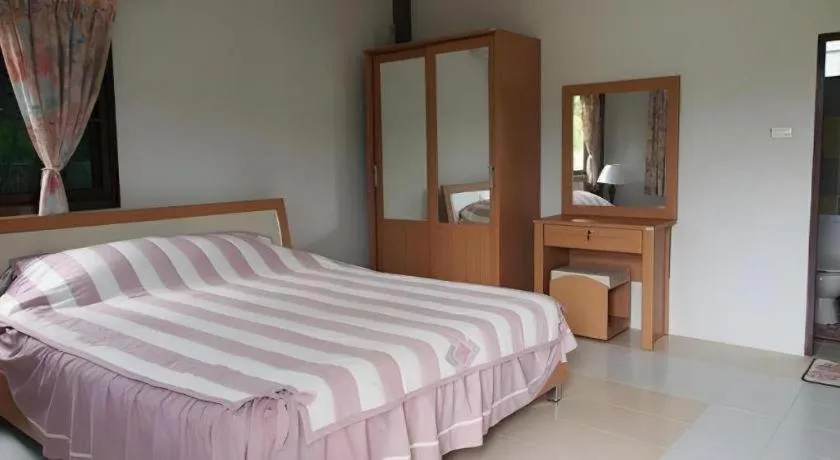 Bed in Pattharapuri Valley Resort