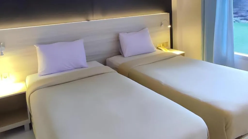 Bed in Hotel Intan Cirebon