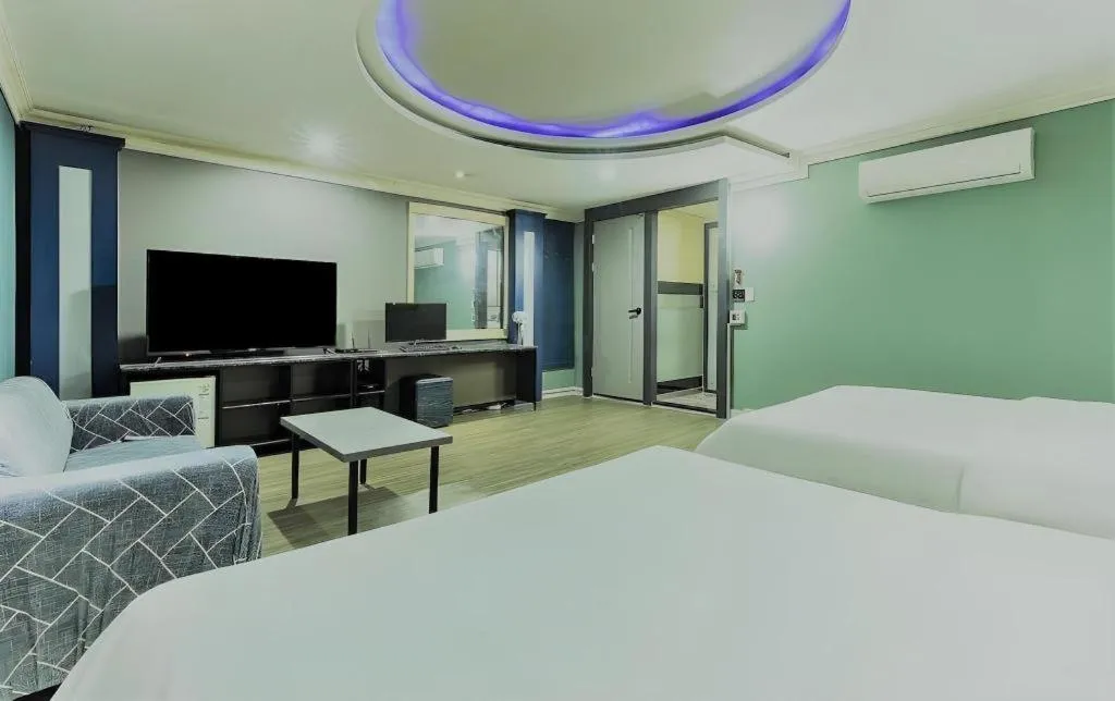 Bed in Hotel Head-One