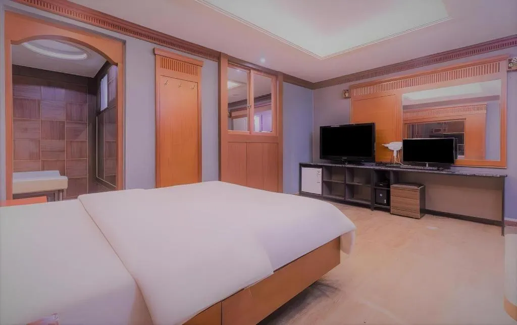 Bed in Hotel Head-One