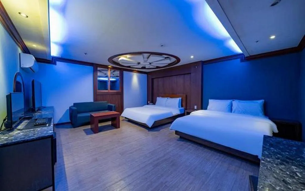 Bed in Hotel Head-One