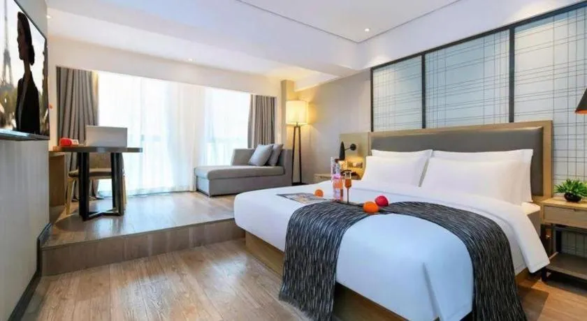 Bed in Echarm Hotel Guiyang International Convention & Exhibition Center
