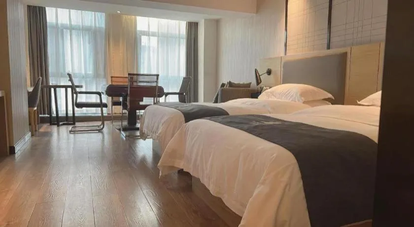 Bed in Echarm Hotel Guiyang International Convention & Exhibition Center