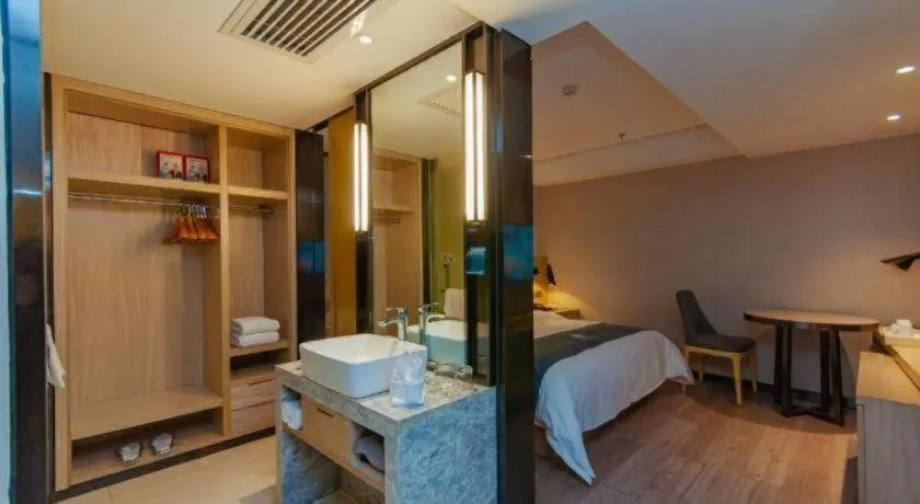 Bed in Echarm Hotel Guiyang International Convention & Exhibition Center