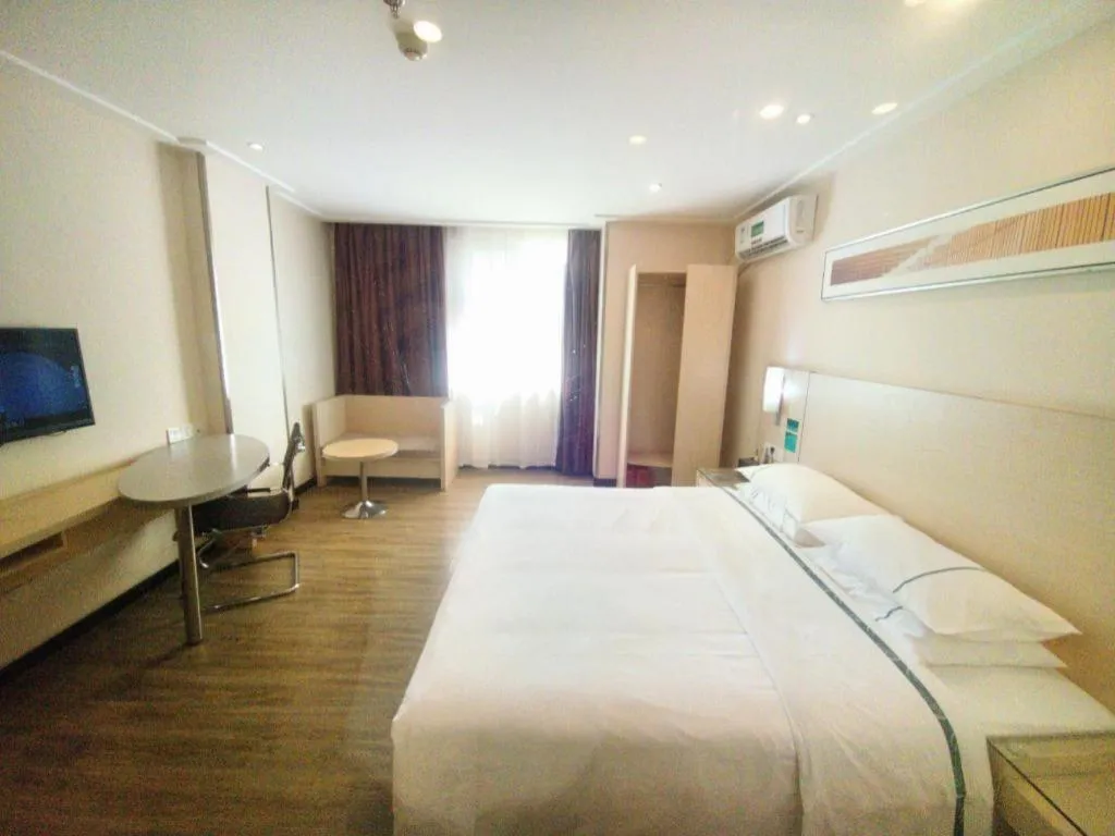 Bed in City Comfort Inn Baise Tianlin