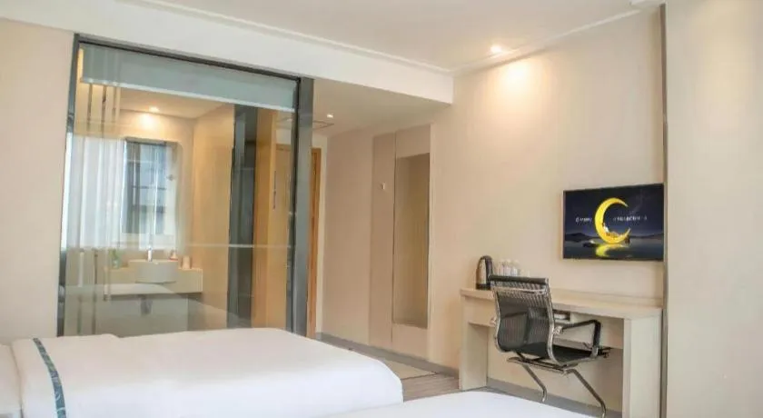 Bed in City Comfort Inn Baise Tianlin