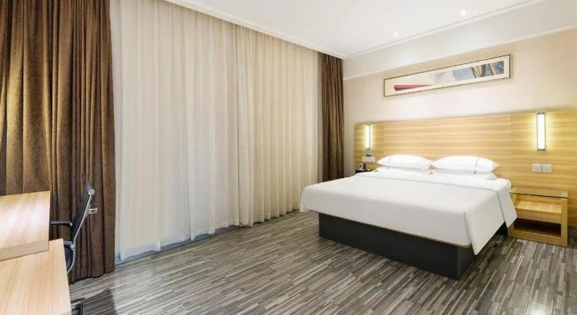 Bed in City Comfort Inn Baise Tianlin