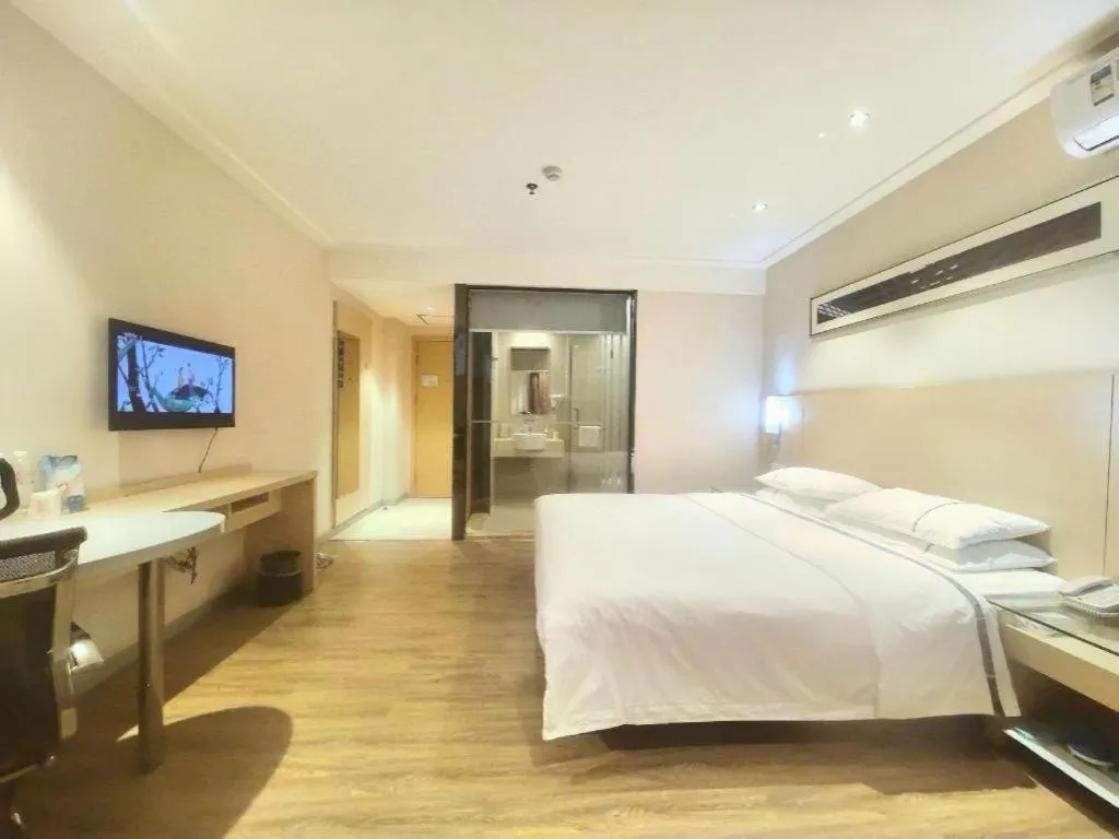 Bed in City Comfort Inn Baise Tianlin