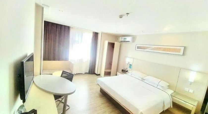 Bed in City Comfort Inn Baise Tianlin