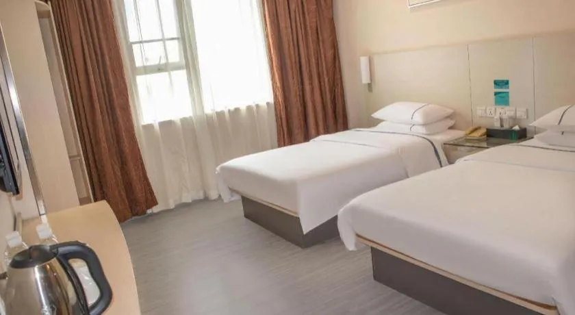 Bed in City Comfort Inn Baise Tianlin