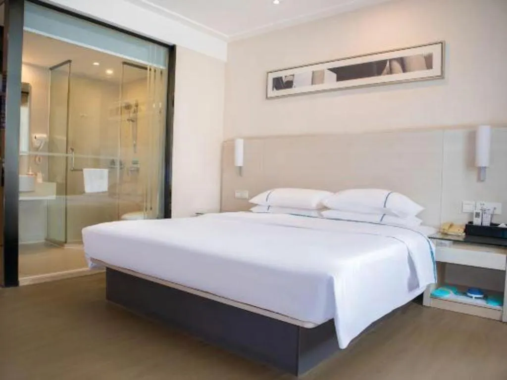 Bed in City Comfort Inn Baise Tianlin