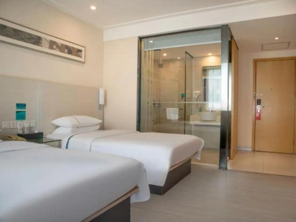 Bed in City Comfort Inn Baise Tianlin