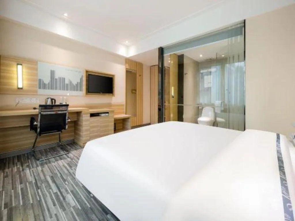 Bed in City Comfort Inn Baise Tianlin