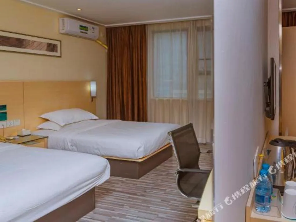 Bed in City Comfort Inn Baise Tianlin