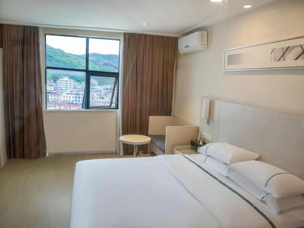 Bed in City Comfort Inn Baise Tianlin