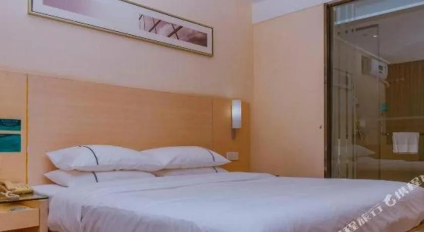 Bed in City Comfort Inn Baise Tianlin