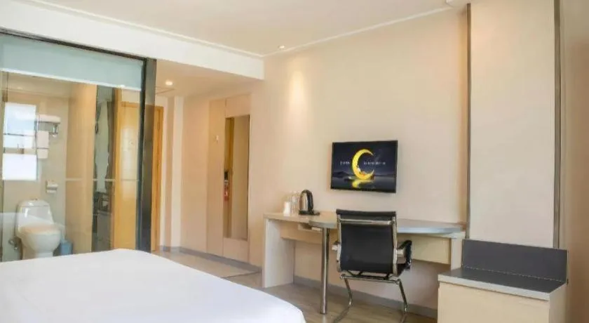 Bed in City Comfort Inn Baise Tianlin