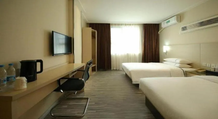 Bed in City Comfort Inn Baise Tianlin
