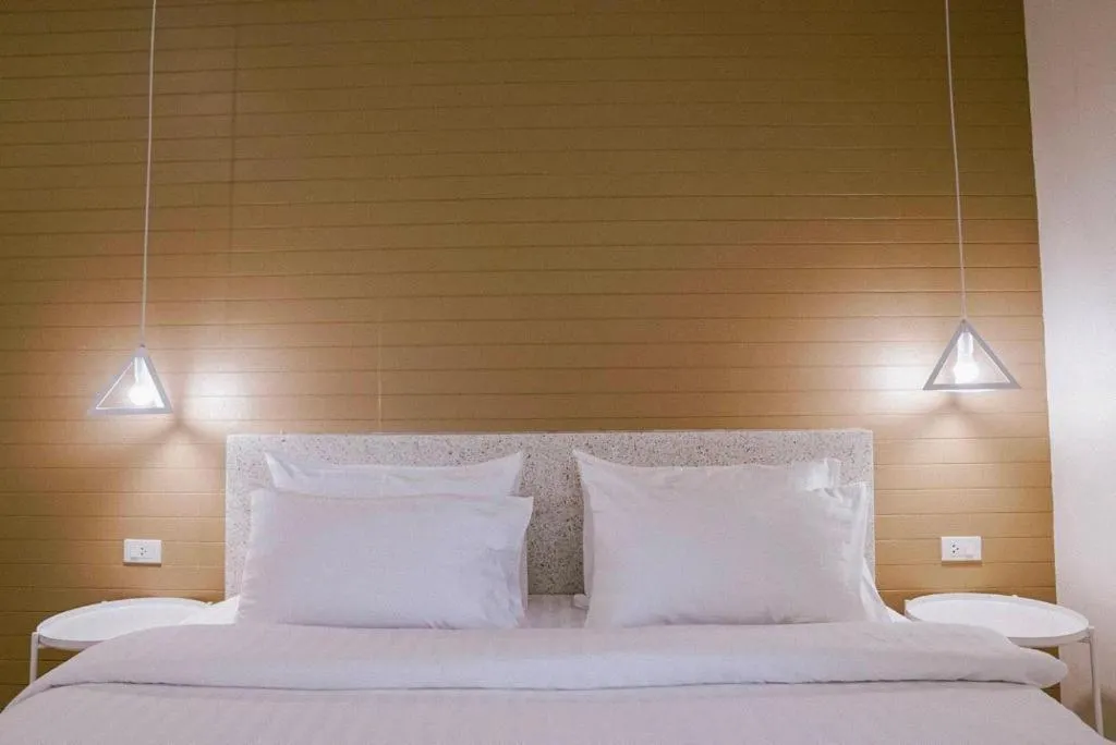 Bed in Nata Resort Chanthaburi II