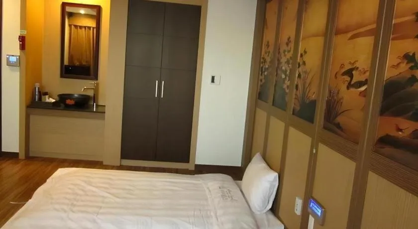 Bed in Benikea Ariul Hotel